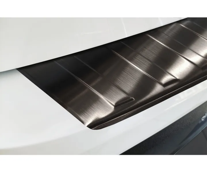 Ladekantenschutz Edelstahl anthrazit gebürstet passend für BMW X3 G01 ab 2017