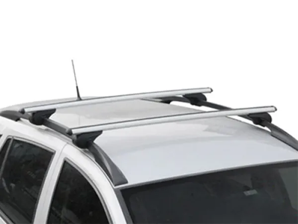 --------------Dachquerträger Set Alu matt passend für Mercedes eVito 2019+ (Silber)