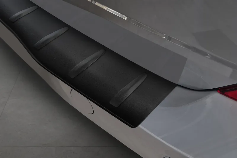 BLACK Ladekantenschutz Edelstahl passend für Ford Tourneo Custom II ab 09/2023