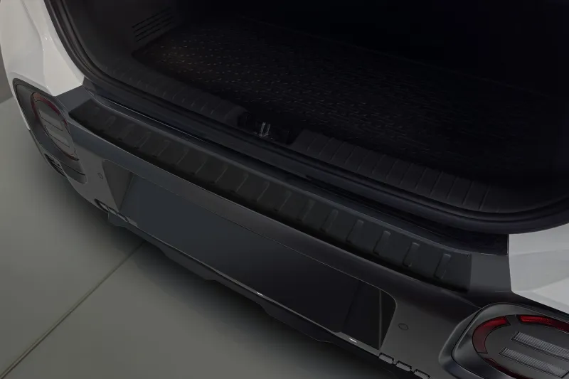BLACK Ladekantenschutz Edelstahl passend für Hyundai Inster ab 11/2024