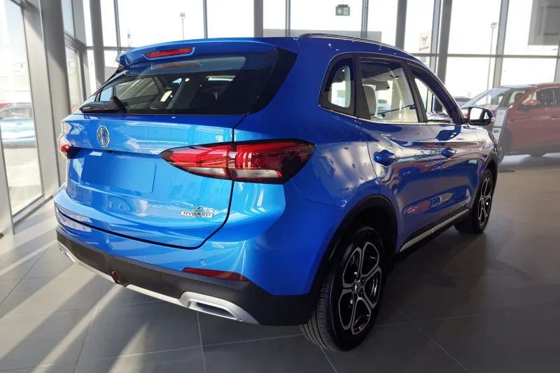 BLACK Ladekantenschutz Edelstahl passend für MG ZS II ab 9/2024