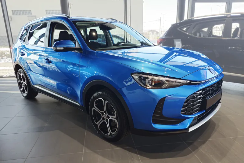 BLACK Ladekantenschutz Edelstahl passend für MG ZS II ab 9/2024
