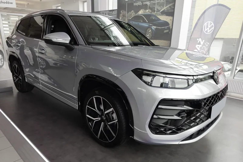 BLACK Ladekantenschutz Edelstahl passend für VW Tayron ab 01/2025