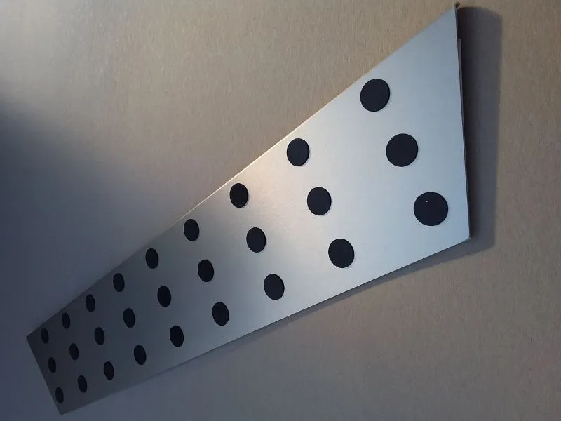 Trittschutzblech Alu Inox Schliffoptik passend für VW T5/T6/T6.1 ab 2003