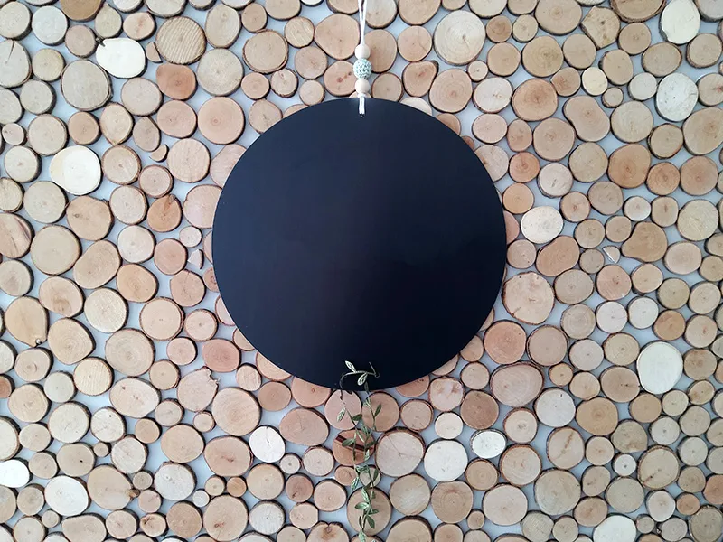 BSB Design Deko Board Alu schwarz |PERSONALISIERT|