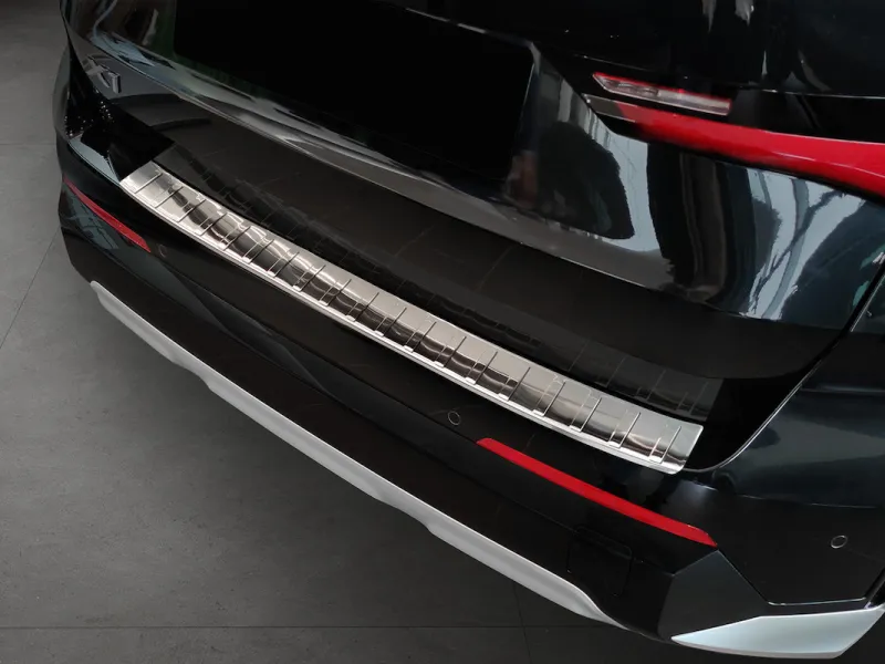 CLASSIC Edelstahl Ladekantenschutz mit Abkantung passend für BMW X1 ab 10/2022