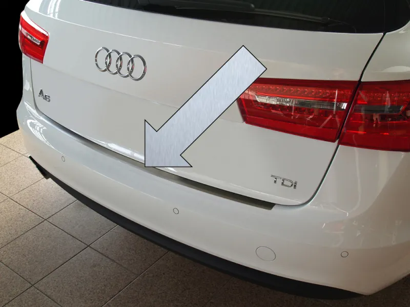 CLASSIC Edelstahl Ladekantenschutz passend für Audi A6 Avant 4G5/C7 ab 5/2011 - 2018