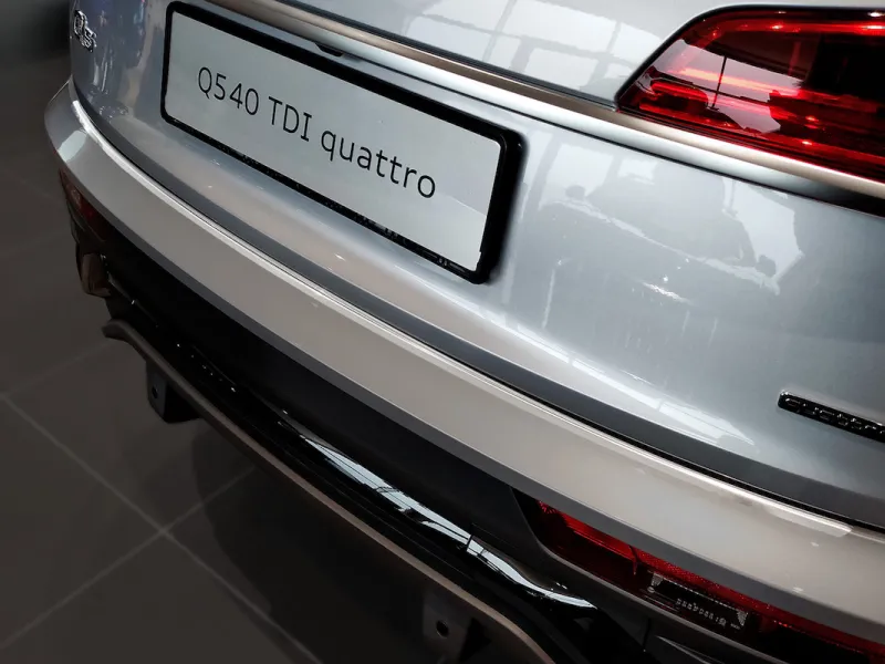 CLASSIC Edelstahl Ladekantenschutz passend für Audi Q5 Sportback + S-Line ab 3/2021
