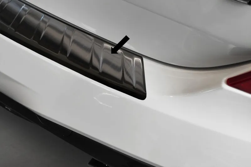 GRAPHIT Edelstahl Ladekantenschutz passend für BMW X3 Typ G01 M-Style ab 10/2017
