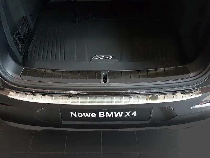 CLASSIC Edelstahl Ladekantenschutz passend für BMW X4 Typ G02 ab 4/2018