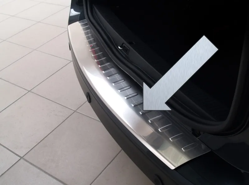 CLASSIC Edelstahl Ladekantenschutz passend für Dacia Lodgy ab 5/2012