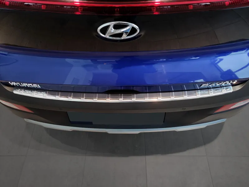 CLASSIC Edelstahl Ladekantenschutz passend für Hyundai Bayon ab 3/2021