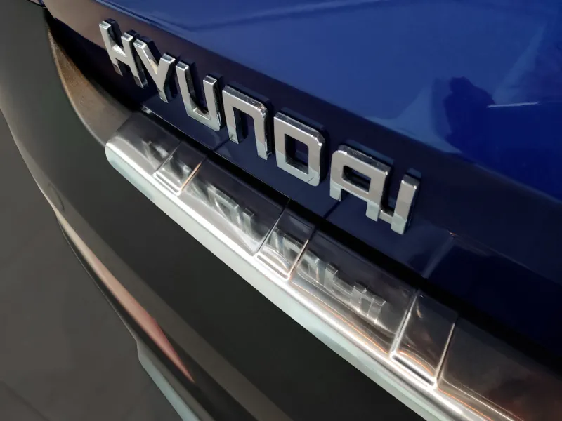 CLASSIC Edelstahl Ladekantenschutz passend für Hyundai Bayon ab 3/2021