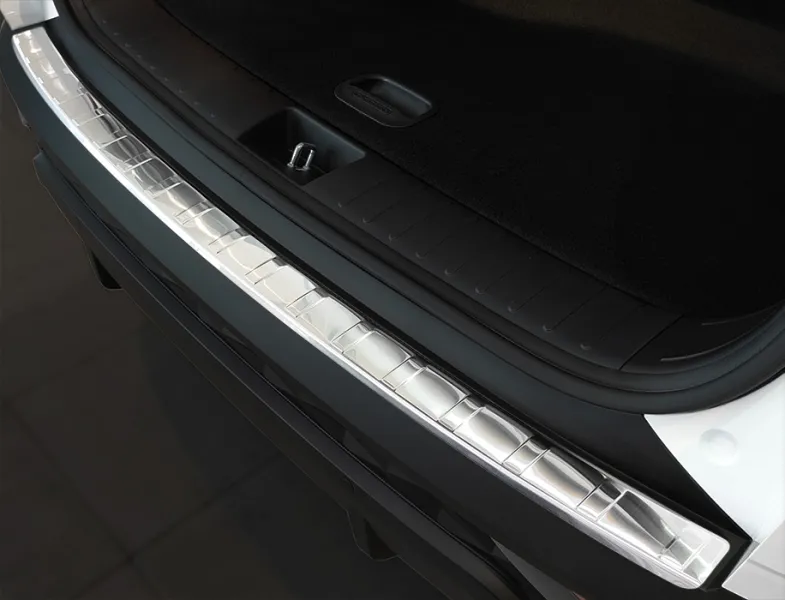 CLASSIC Edelstahl Ladekantenschutz passend für Hyundai Tucson 4. Gen. Typ NX4 ab 2019