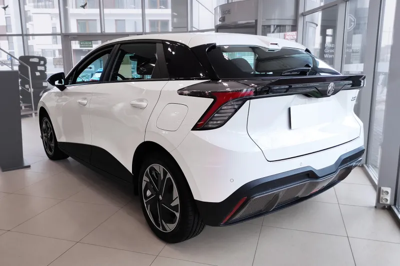 CLASSIC Edelstahl Ladekantenschutz mit Gravur passend für MG4 Electric ab 09/2022