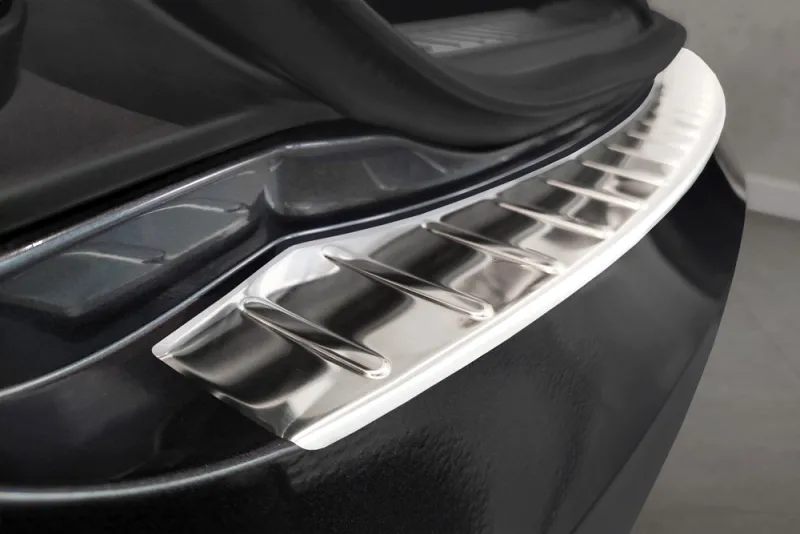 CLASSIC Edelstahl Ladekantenschutz passend für Tesla Model S ab 07/2012