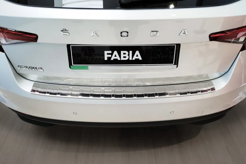 CLASSIC Ladekantenschutz Edelstahl passend für Skoda Fabia IV HB (5-Türer) ab 09/2021
