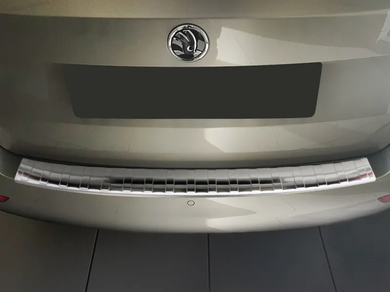 CLASSIC Ladekantenschutz Edelstahl passend für Skoda Fabia Kombi III Facelift ab 8/2018