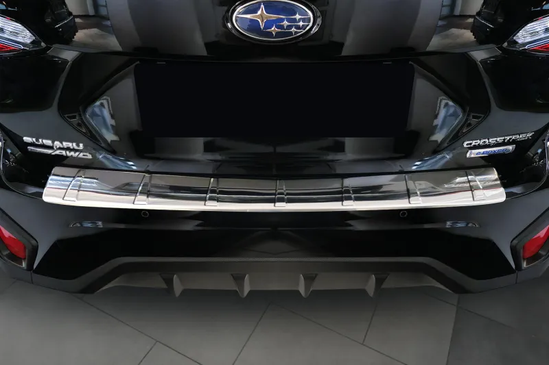 CLASSIC Ladekantenschutz Edelstahl passend für Subaru Crosstrek III ab 1/2024