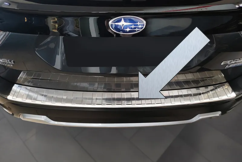 CLASSIC Ladekantenschutz Edelstahl passend für Subaru Forester V (SK) 05/2019 - 10/2024