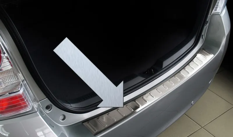 CLASSIC Ladekantenschutz Edelstahl passend für Toyota Verso 5-Türer 2009 - 2013