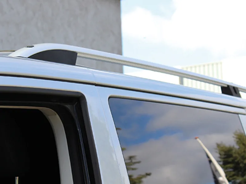 Dachreling Set Alu matt passend für VW T6 2015 - 2019 (L1)