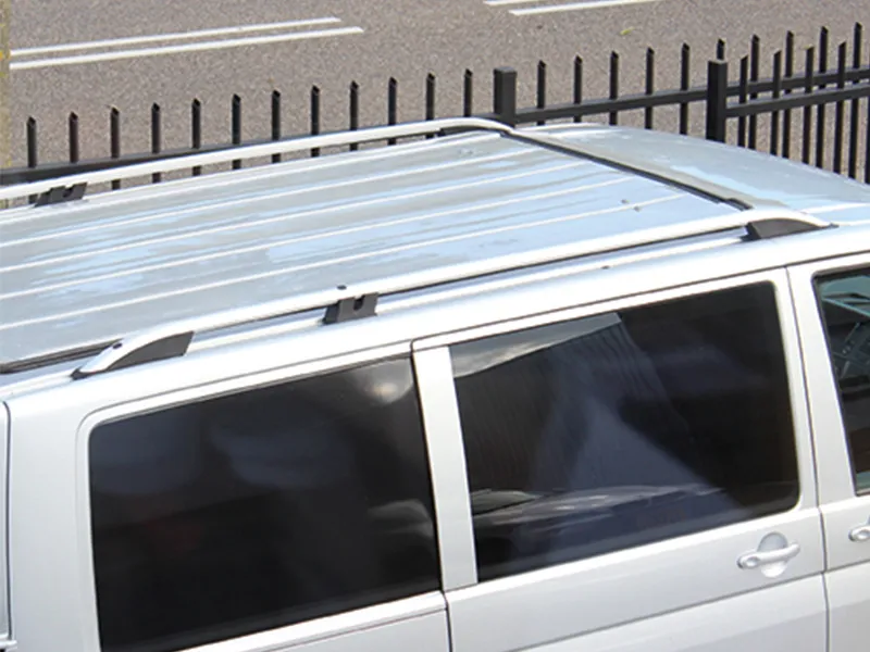 Dachreling Set Alu matt passend für VW T6 2015 - 2019 (L2)