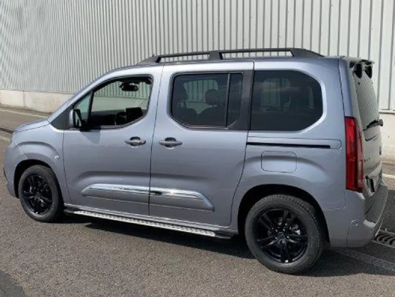 Dachreling Set Alu schwarz matt passend für Toyota Proace City Electric ab 2021 (L2)
