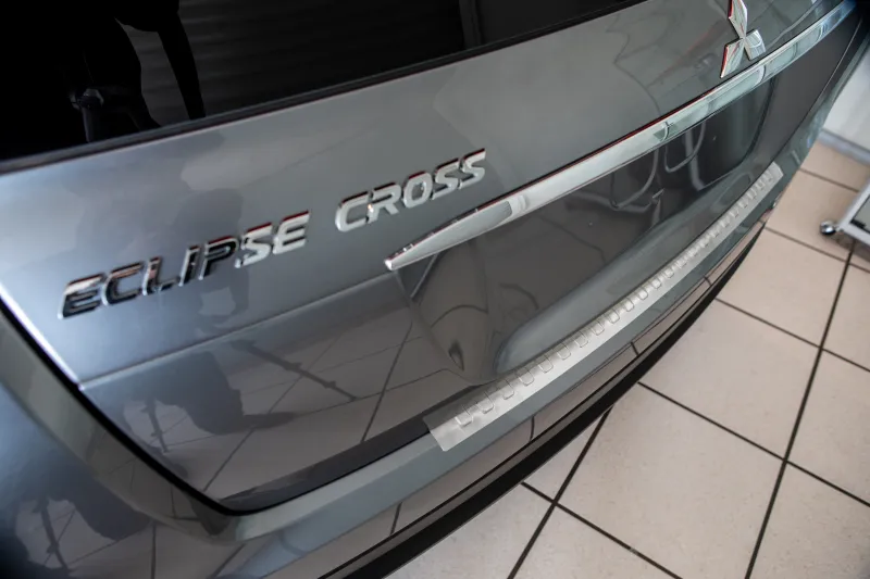 Ladekantenschutz Edelstahl gebürstet matt passend für Mitsubishi Eclipse Cross ab 2017