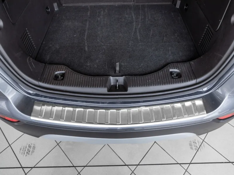 Ladekantenschutz Edelstahl gebürstet matt passend für Opel Mokka X 2016-2019