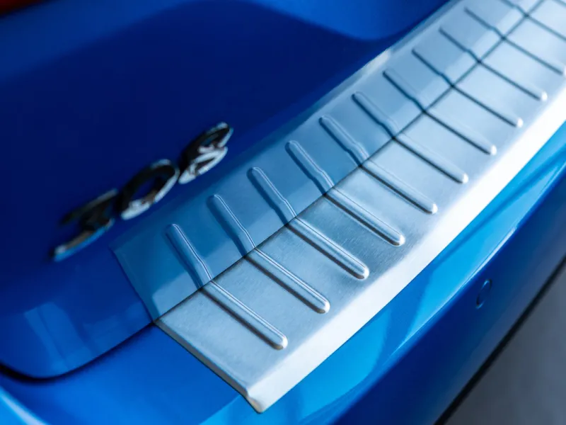 Ladekantenschutz Edelstahl gebürstet matt passend für Peugeot 308 SW ab 2014