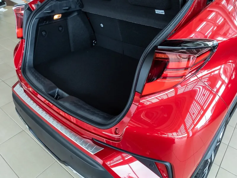 Ladekantenschutz Edelstahl gebürstet matt passend für Toyota C-HR ab 2016