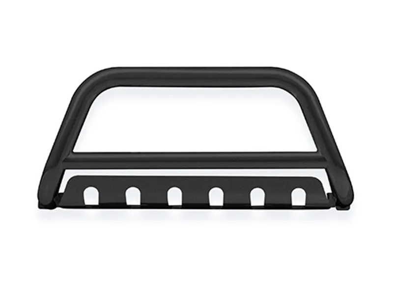 Frontbügel mit Unterfahrschutzplatte Edelstahl schwarz Ø 70 mm passend für Mercedes Vito 2020 - 2024