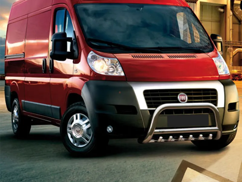 Frontbügel mit Kurbelgehäuse - Hauptrohr Ø 70mm passend für Fiat Ducato ab 2006