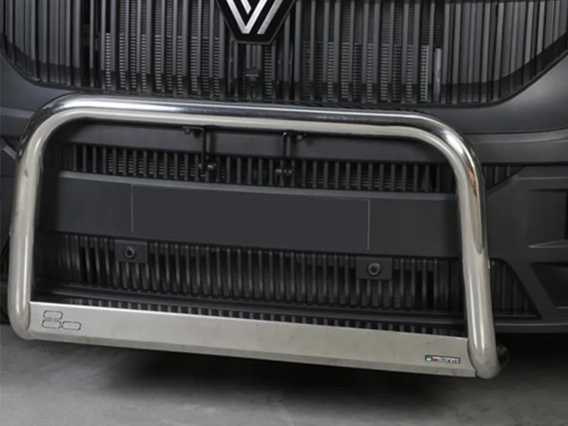 Frontbügel mit Querplatte Edelstahl Ø 63mm passend für Renault Master IV ab 2024