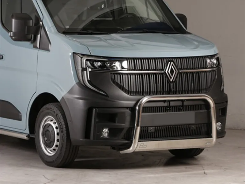 Frontbügel mit Querplatte Edelstahl Ø 63mm passend für Renault Master IV ab 2024