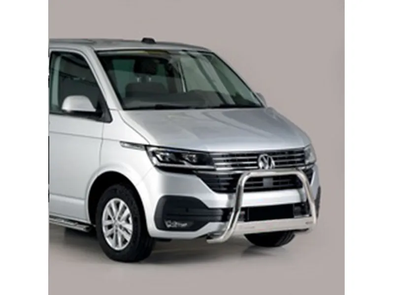 Frontbügel mit Querplatte Edelstahl Ø 63mm passend für VW T6.1 2019 - 2024