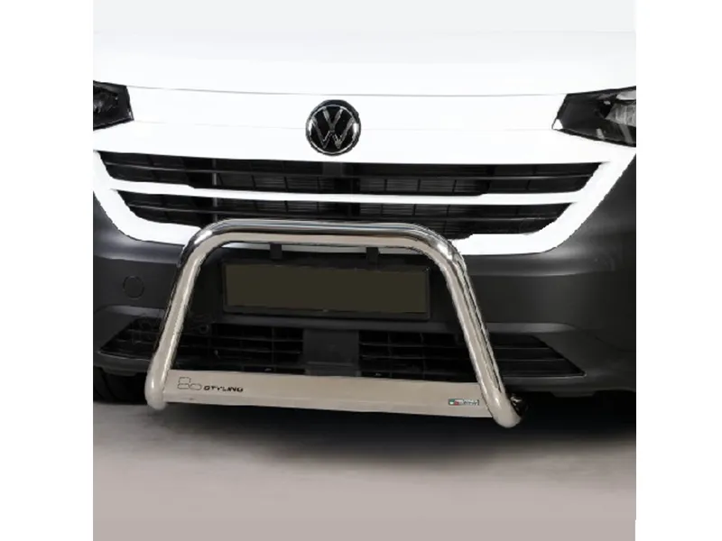 Frontbügel mit Querplatte Edelstahl Ø 63mm passend für VW T7 Transporter ab 2024