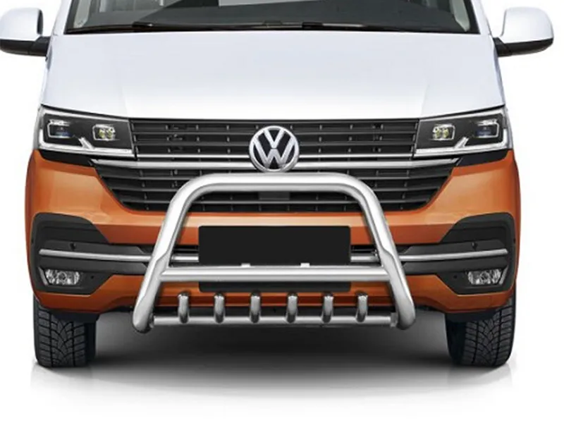 Frontbügel mit Unterfahrschutz Edelstahl Ø 70 mm passend für VW T6.1 2019 - 2024