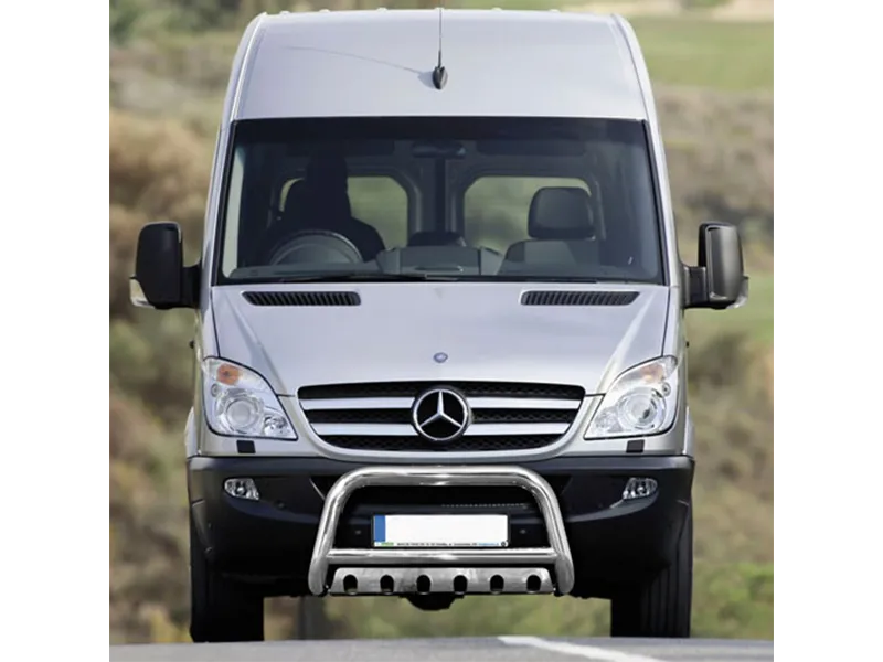 Frontbügel mit Unterfahrschutz - Hauptrohr Ø 70mm passend für Mercedes Sprinter ab 2006-2018