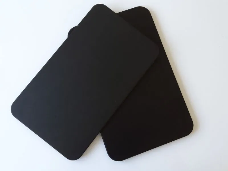 Gleitbrett passend für Sodastream® oder ähnliche Wasseraufbereiter etc. Alu eloxiert schwarz