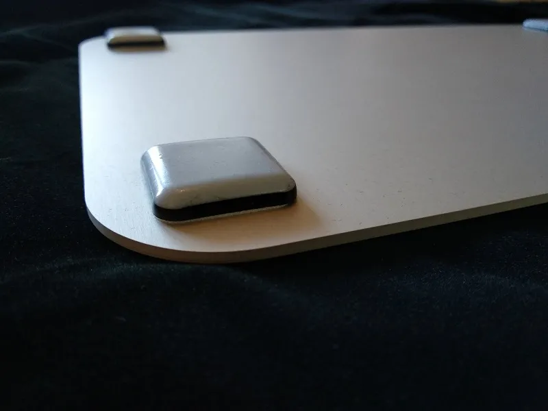 Gleitbrett passend für Sodastream® oder ähnliche Wasseraufbereiter etc. Alu eloxiert silber matt