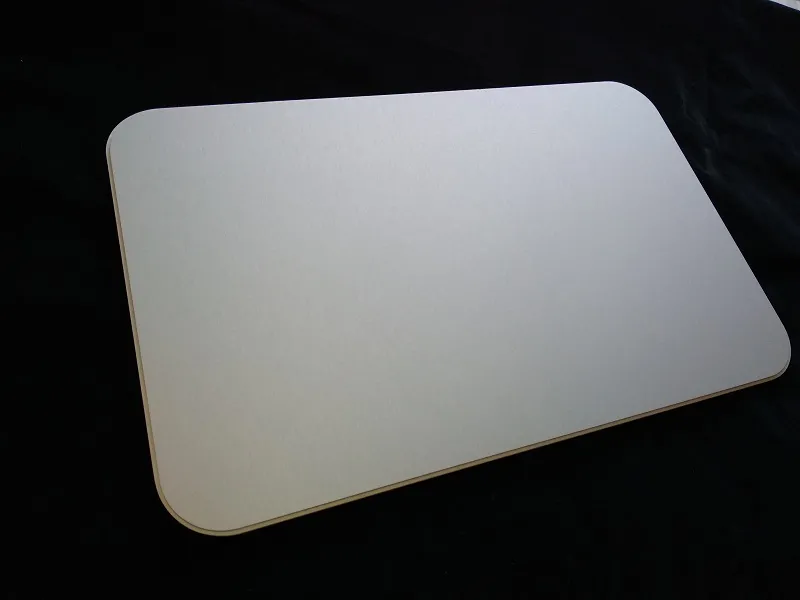 Gleitbrett passend für Sodastream® oder ähnliche Wasseraufbereiter etc. Alu eloxiert silber matt