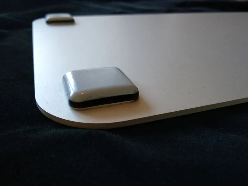 Gleitbrett für KitchenAid® mit Griffen Alu schwarz matt robust PERSONALISIERT