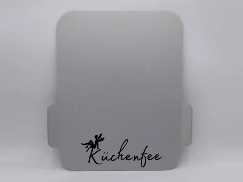 Gleitbrett für KitchenAid® mit Griffen Alu silber matt robust KÜCHENFEE