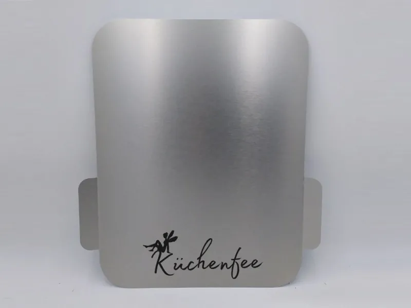 Gleitbrett für KitchenAid® mit Griffen gebürsteter Edelstahllook KÜCHENFEE