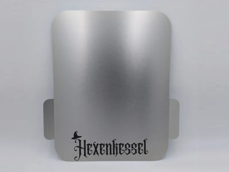 Gleitbrett für Thermomix® TM5, TM6, TM7 mit Griffen AluNox® HEXENKESSEL
