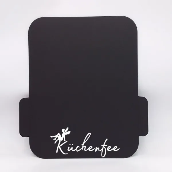 Gleitbrett passend für Silvercrest Monsieur Cuisine® Alu schwarz matt robust KÜCHENFEE