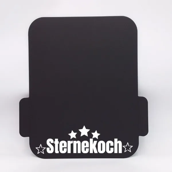 Gleitbrett passend für Silvercrest Monsieur Cuisine® Alu schwarz matt robust STERNEKOCH