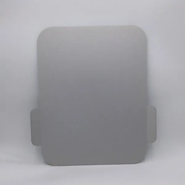 Gleitbrett passend für Silvercrest Monsieur Cuisine® mit Griffen Alu silber matt eloxiert